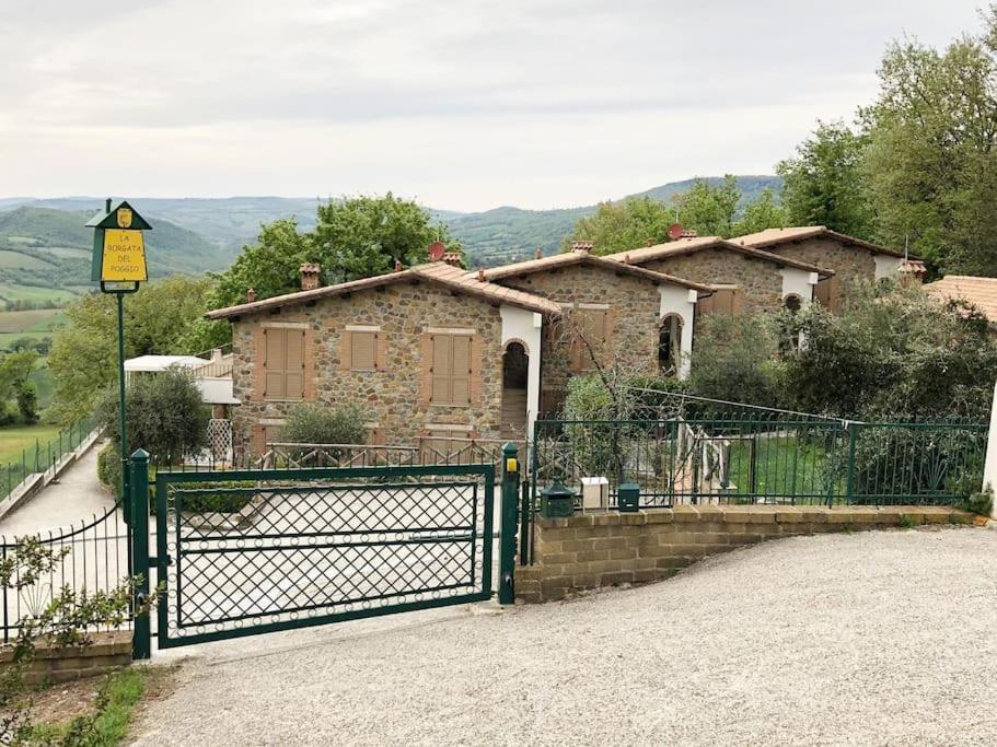 Appartement Il Poggio Da Leo à Capanne Extérieur photo